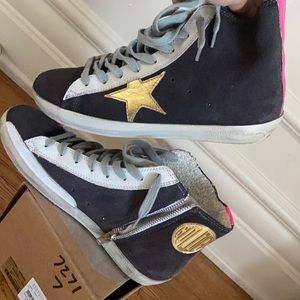 Golden goose high top gold star sneaker